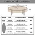 thumbnail image 4 of Fall Tablecloth for Round,Oval,Rectangle Tables,Waterproof Fall Harvest Table Cloths for Dining Room Table Cover - 60x84 Inch, 4 of 5