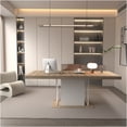 thumbnail image 3 of JERFIT White Oak Expandable Dining Table for 10 Person Seating, Reclaimed Wood Look Extendable Table for Large Dining Room, Kitchen & Entertaining, 3 of 4