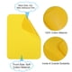 thumbnail image 4 of Uxcell 15Pcs Parches de Tela Termoadhesivos 5x4 pulgadas Kit de Parches de Algodón 100% para Ropa y Pantalones Amarillo, 4 of 7