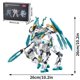 thumbnail image 2 of Juego de juguetes Building Blocks CSNRHG White Horse Dragon Samurai Mech Robot Model Knight 2 en 1 731 piezas, 2 of 7