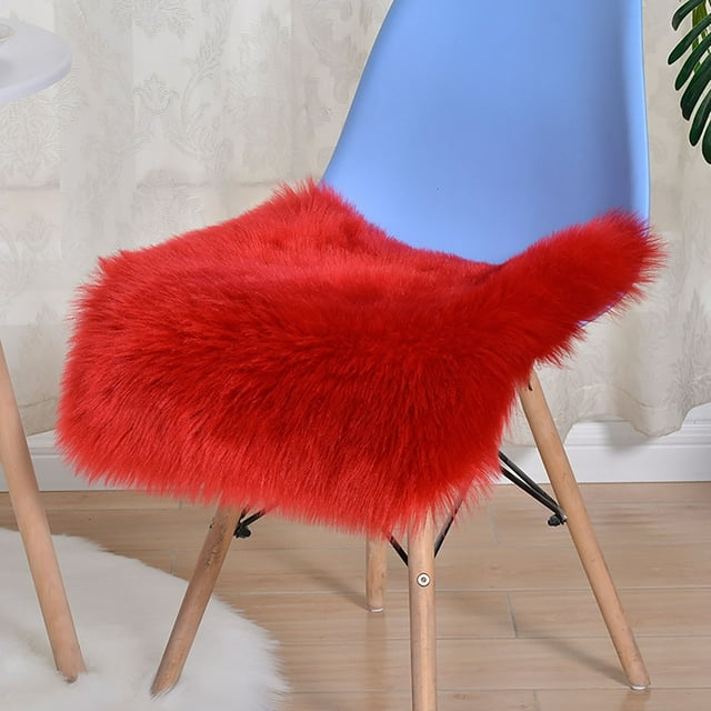 Hbdhejl Velvet Cushion Sofa & Chair Pad Wool Like Fabric Dining & Computer Chair Mat Washable Seat Cover