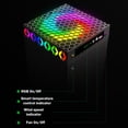 thumbnail image 4 of Adjustable Cooling Fan for Xbox Series X Console Intelligent Temperature Control Function RGB Lighting Effect Radiator with Headphone Hook, 4 of 9