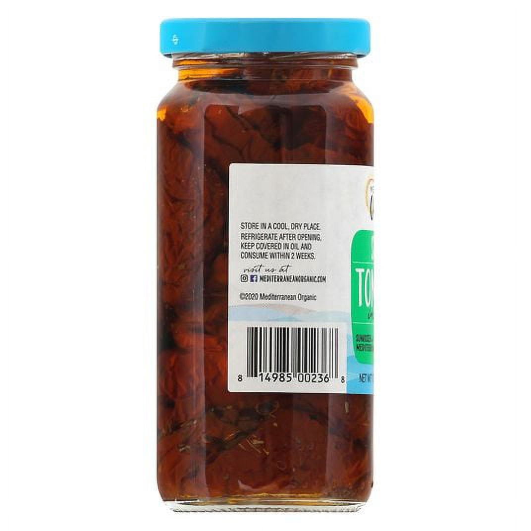 Mediterranean Organics Sundried Tomatoes in Olive Oil, Organic-12 x 7.85 oz
