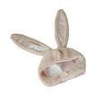 thumbnail image 2 of Bearachild Cotton Bunny Ears Hood Hat for 21.65x11.02inch Selfie Christmas Kits de decoración para fiestas Marrón claro 21.65x11.02 pulgadas, 2 of 6