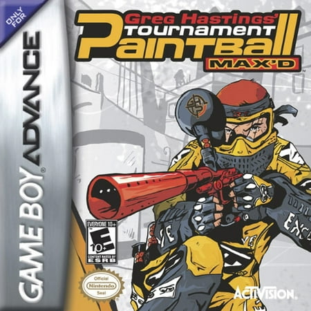 Greg Hastings' Tournament Paintball Max'd - Nintendo Gameboy Advance GBA (10 Best Gba Games)