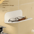 thumbnail image 5 of estantes de almacenamiento portátiles para mesita de noche, estante de pared plegable para colgar, soporte de almacenamiento para cocina y baño, C, 5 of 5