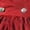01 Red, variant on Women's Vintage Court-Style Gothic Pleated Bow Lace Evening Gown, Prom Dress, Long Dress, Court Dress