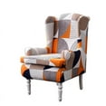 thumbnail image 3 of Funda de silla con estampado de tigre, funda para silla con respaldo de ala, funda elástica estilo country americano, funda para silla con estampado de tigre, con todo incluido, 3 of 6
