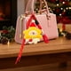 thumbnail image 4 of Colgante navideño, linda figura de pan de jengibre, llavero, colgante, bolsa, decoración, regalo de Navidad, llavero de fibra de poliéster, 4 of 6