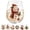 B, variant on 3D Christmas Glass Art Cup, Santa Snowman Reindeer Tree Drinking Glass Cup, Christmas Stemless Wine Glasses, 3D Drinking Glass Cup for Coffee Cocktails Whiskey Soda & Christmas Gift