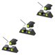 thumbnail image 1 of Yuarrent Juego de miras nocturnas, Kit de mira de delantera y trasera óptica profesional, componente modificado, piezas de equipo de , verde Type1 NO1, 1 of 6
