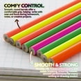 thumbnail image 7 of BAZIC Neon Pencils, Latex Free Eraser, Unsharpened Pencils (8/Pack), 24-Pack, 7 of 7