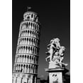 thumbnail image 2 of Liu, Sonya 14x18 Black Ornate Wood Framed with Double Matting Museum Art Print Titled - The Leaning Tower of Pisa, 2 of 4