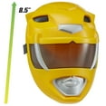 thumbnail image 3 of Mighty Morphin Power Rangers: Re-Ignition - Yellow Ranger Role Play Mask for Boys and Girls by Playmates Toys, 3 of 8