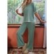 thumbnail image 5 of Pantalón de Punto de Corta, Traje Verde , Talla L, 5 of 7