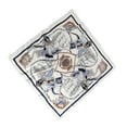 thumbnail image 1 of Xingzhi Bandanas pour Femmes Foulards pour la Tête Foulard Mode Carré Vacances Fête Accessoires Photo Bandeau Réutilisable Foulard de Cou pour Femme Bleu Foncé, 1 of 6