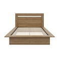thumbnail image 4 of Nexera Malibu Platform Bed with Headboard, 4 of 8