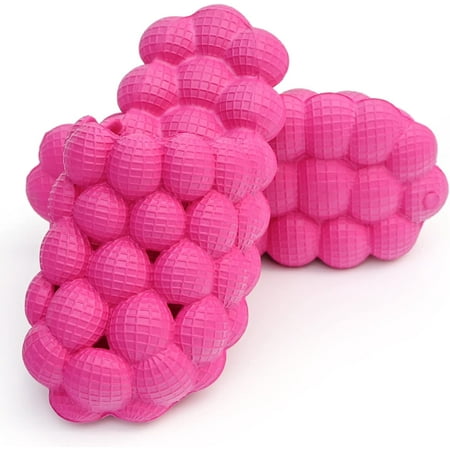 

Funny Spa Slippers Massage Bubble Slides Slippers for Women Men Soft Pillow Stress Relief Slide Sandals for Ladies Funny Lychee Non-slip Gym House Slippers Shower Bedroom Slippers