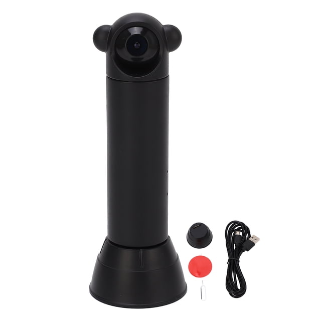 Cámara inteligente 1080P HD WiFi inalámbrica con rotación de 180 grados para monitor de bebés y mascotas