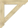 thumbnail image 3 of Ekena Millwork 6"W x 40"D x 40"H Traditional Slat Rough Sawn Bracket, Douglas Fir, 3 of 4