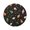 Colorful Swirl-shaped Candies, variant on 15.4" Round Placemat Set of 1 Polyester Fabric Place Mats Non-Slip Dining Kitchen Table Mats for Kitchen Party Decor Christmas Tree Made Of Candy