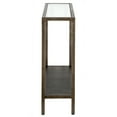 thumbnail image 5 of Evelyn&Zoe Rigan 36" Wide Rectangular Console Table, Aged Steel, 5 of 6