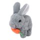 thumbnail image 5 of Láetra De Juguete De Conejito Interactivo Realista Para Niños, Juguete De Conejo Suave Para Cumpleaños, 5 of 7