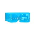 thumbnail image 1 of Cinturones transparentes anchos para mujeres INSPIRE CHIC para vestidos con hebilla redonda azul, 1 of 5