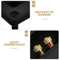 thumbnail image 3 of Subwoofer Box Speaker Terminal Cup 2 Way Binding Post Speaker Box Wire Connector Audio Terminal Cup for Stereo Speaker Easy Installation, 3 of 8