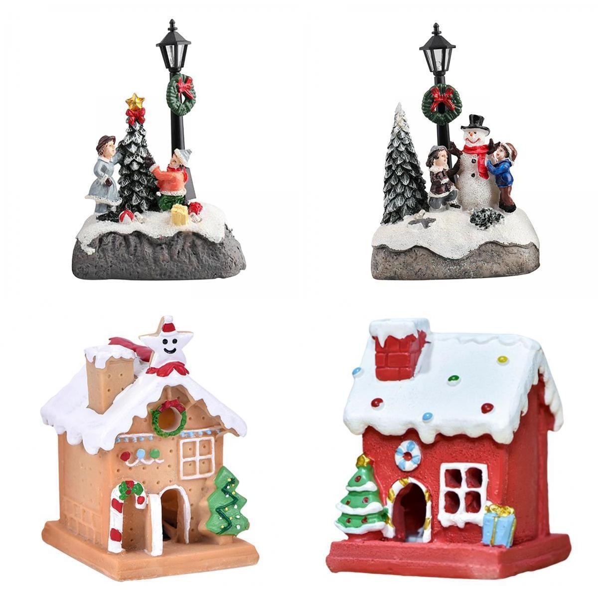 Rustic Christmas Village Sets 