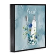 thumbnail image 2 of Stupell Industries French Country Floral Bathroom Rules Brush Black Framed Giclee Art, 12 x 12, by Nan, 2 of 7