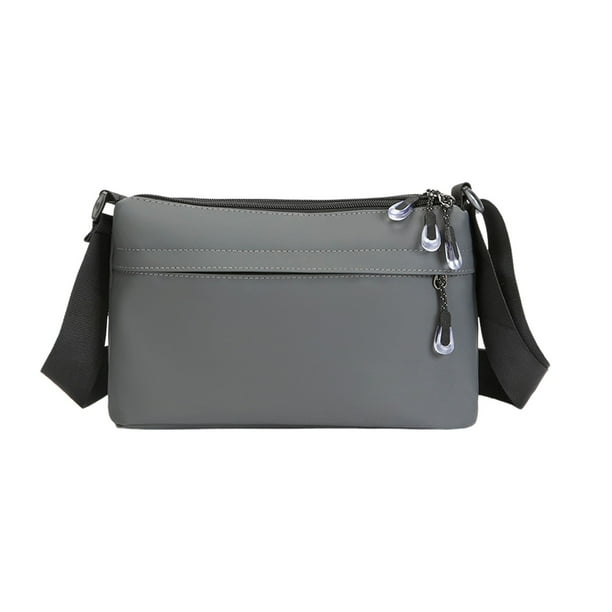 Bolsa Crossbody Pequeña Bolsa Crossbody para Hombres Bolsa de Pecho de Material Impermeable Bolsa de Hombro Casual Deportiva Al Aire Libre Bolsa de Mensajero Pequeña
