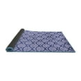 thumbnail image 2 of Ahgly Company Indoor Rectangle Oriental Blue Modern Area Rugs, 8' x 10', 2 of 4