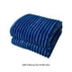 thumbnail image 4 of Xihbxyly Manta de Franela Suave y Acogedora, Cálida y Ligera, de Microfibra, con Diseño a Rayas para Sofá Cama, Comodidad Durante Todo El Año, Regalo Perfecto para La Familia, Disponible En Varios Co, 4 of 7