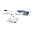 thumbnail image 3 of Aiptek MobileCinema i70 Wireless DLP Pico Projector for iPhone and Android Devices - Ultra-light & compact, Wi-Fi & HDMI connectivities, AirPlay & Miracast compatible, 80" Display, Power Bank feature, 3 of 5