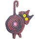 thumbnail image 2 of Posavasos de ganchillo con forma de trasero de gato, divertido posavasos de ganchillo con forma de trasero de gato, posavasos de ganchillo hecho a mano con forma de trasero de gato, posavasos absorben, 2 of 5