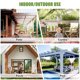 thumbnail image 4 of Cortinas, cortinas impermeables con degradado semitransparente, cortinas de privacidad para patio, cenador, pérgola, balcón, 54''x108 '' Muyoka Hogar, 4 of 6