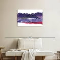 thumbnail image 2 of Elephant Stock Coastal Ink Iv Wall Art - Horizontal Canvas Wall Art - Living Room Wall Decor - Abstract Canvas - Purple And Blue Decor By Chris Paschke - 30" x 20", 2 of 8