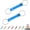Blue, variant on 2 PCS Adjustable Luggage Strap Bungee For Suitcase Handle, Flexible Elastic Bungee Belt For Suitcase Handle, Secure Fastening Add-A-Bag Travel Accessories
