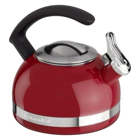 KTEN20CBER 2.0 quart Kettle with C Handle & Trim Band - Red
