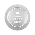 thumbnail image 1 of Motor Arranque Parada Encendido Botón Pegatina para Hyundai Plateado Tono, 1 of 7