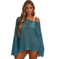 thumbnail image 5 of Crochet Cover Up for Women Mesh Hollow Out Bikini Cover Ups for Swimwear Summer Swimsuit 2026, 5 of 7