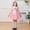 v#1391Pink2817, variant on HAYIMI Infants Kids Girls Doctor Holiday Outfit Dress Up Set Pretend Play Performance Toddler Child Leisure O-Neck Cartoon Clothes Sets