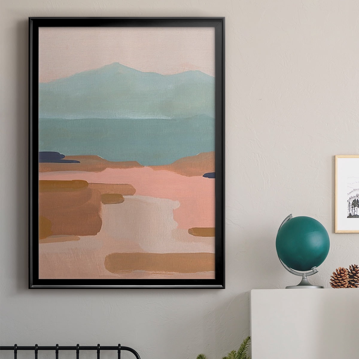 Desert Sunrise I Premium Framed Print, in Gold, Black, or Silver - Ready to Hang