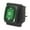 Green, variant on Mosiee New Practical Rocker Switch 16A 250Vac 30A 125Vac 6-Pin Boat Led Light