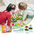 thumbnail image 6 of Dream Fun Birthday Gifts for 2-5 Year Old Girls, Kids Flowers Garden Toys Set for Girl Age 3 4 5 Toddlers Girls Building Toy Gift DIY Toddlers Craft for Kid Children Boy Girl Gifts, 6 of 8