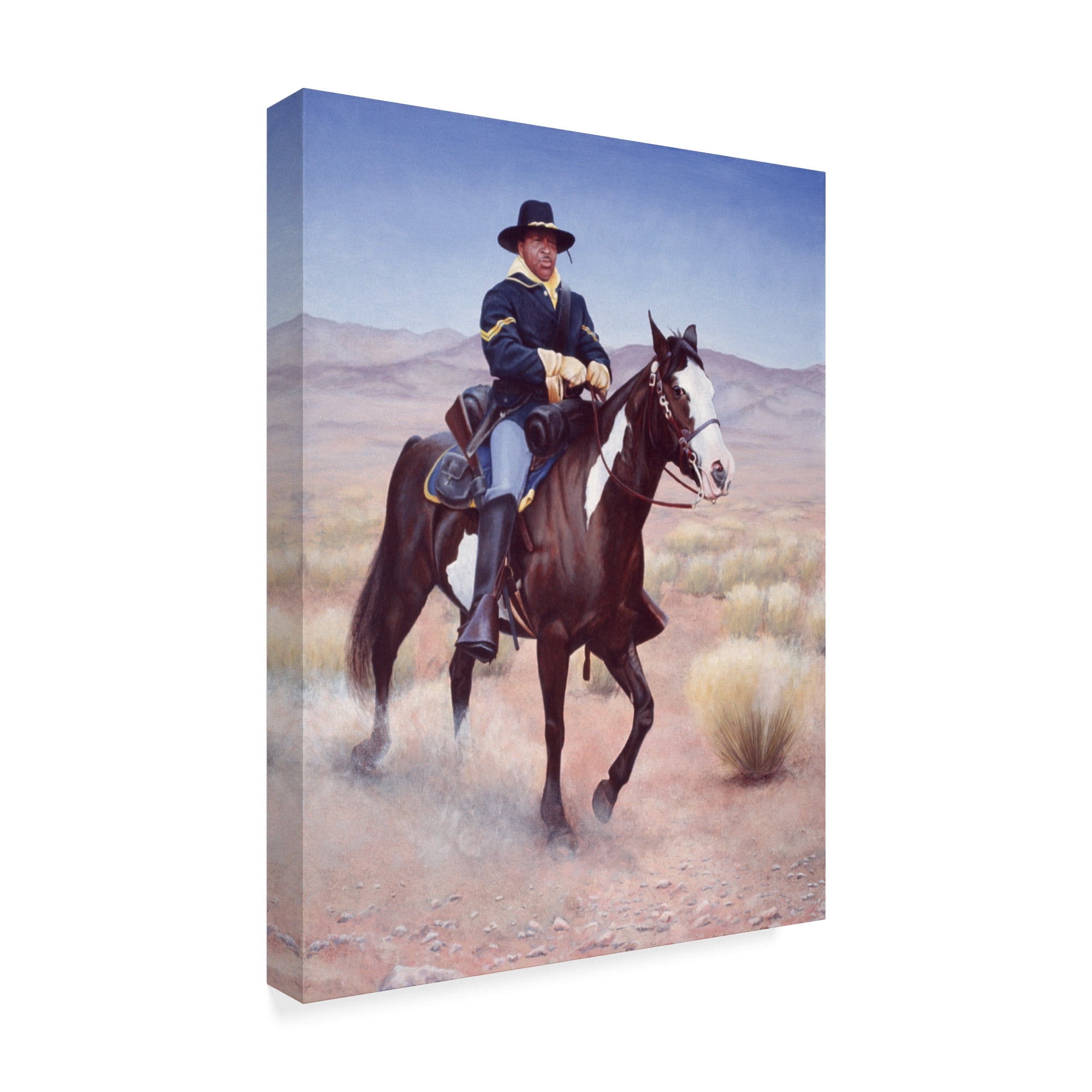 Trademark Fine Art 'Soldier' Canvas Art by Rusty Frentner