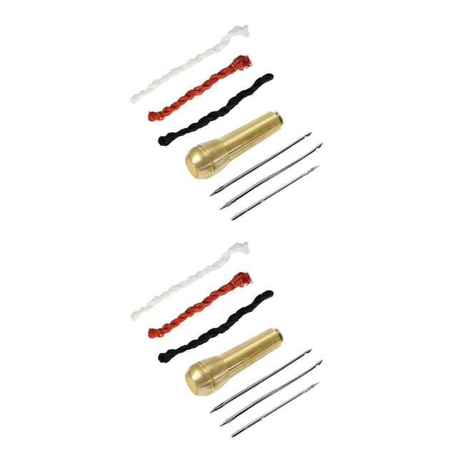 Matsuzay Quick Sewing Awl Leather Canvas Repair Color Kit Thread Stitcher 3 3 2piezas Tipo 1