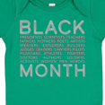 thumbnail image 4 of Inktastic Black History Month Occupations and Identities Boys or Girls Baby Bodysuit, 4 of 5