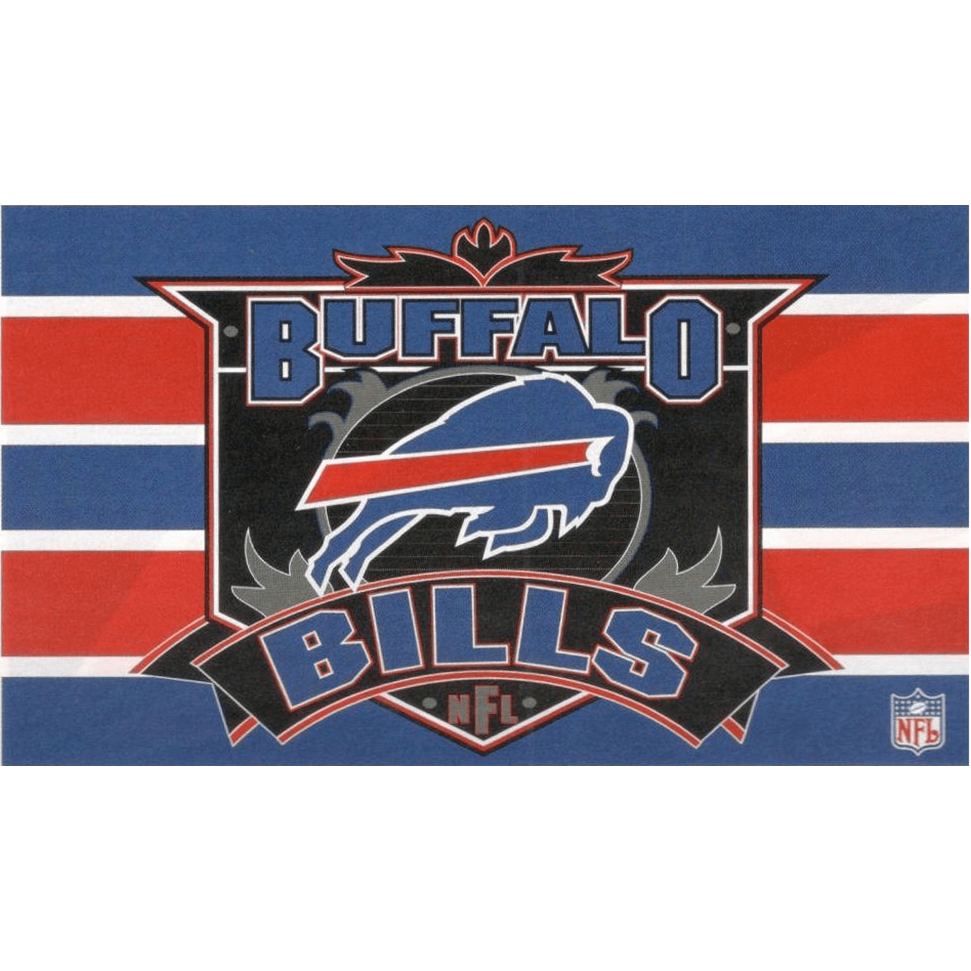 NFL RL 13 (FGB3502) (3'x5') BUFFALO/ BILLS Banner Flag 